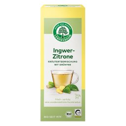 Ceai verde cu ghimbir si lamaie 20 plicuri bio 40g