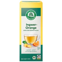 Ceai de ghimbir cu portocale 20 plicuri bio 40g