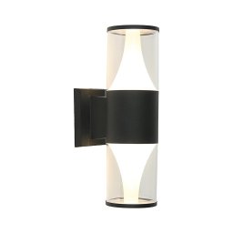 Prezent 12104 - Aplică de perete LED pentru exterior SERA 2xLED/7W/230V 4000K IP54