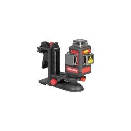 Nivela laser, verde, 360°, 3x3D, 20V Li-ion (acumulator neinclus), cu suport magnetic, geanta, ochelari, placa tinta, 50 m, Worcraft GartenVIP DiyLine