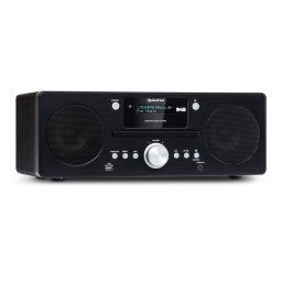 Auna Harvard, Sistem compact,DAB+/ Radio, UKW Radio, CD player Bluetooth (MG3-Harvard-BK)