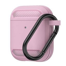 Carcasa Techsuit pentru Apple AirPods Roz