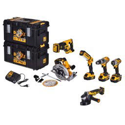 P achet de scule Ciocan rotopercutor + Masina de gaurit si insurubat cu percutie + 18V DCD796+DCF887+DCH273 3x4,0Ah