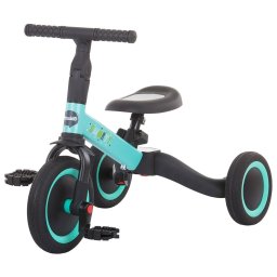Tricicleta si bicicleta Chipolino Smarty 2 in 1 teal