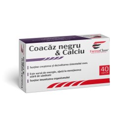 Coacaz negru cu Calciu 40cps FarmaClass