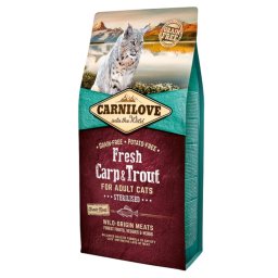 Carnilove Fresh Carp Trout Sterilised for Adult Cats 6 kg