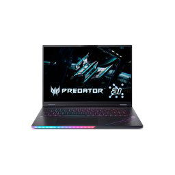 Laptop Acer Gaming 18'' Predator Helios 18 AI PH18-73, WQUXGA Mini LED 120Hz, Procesor Intel® Core™ Ultra 9 275HX (36M Cache, up to 5.40 GHz), 64GB DDR5, 2x 1TB SSD, GeForce RTX 5090 24GB, No OS, Abyssal Black