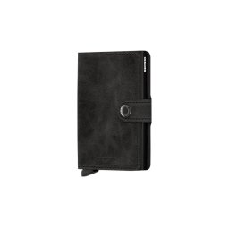 SECRID Portofel Miniwallet Vintage Black MV-Black