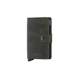 SECRID Portofel Miniwallet Vintage Olive-Black MV-Olive-Black