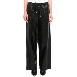MICHAEL KORS Pantaloni Faux Leather Pant MT530UPDTW 001 black