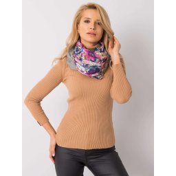 Lumina kaki floare de imprimare eșarfă de imprimare