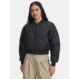 Women's Under Armour Heritage Bomber-BLK Jacket - Women's