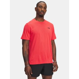 Men's T-shirt Under Armour UA Tech Vent Jacquard-RED - Men's