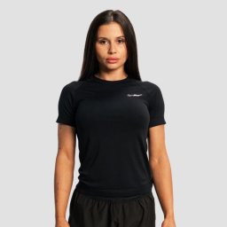 GymBeam Tricou de alergare pentru femei Pulse X Black XS