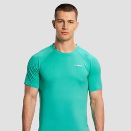 GymBeam Tricou de alergare pentru bărbați Pulse X Green S