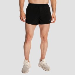 GymBeam Pantaloni scurți de alergare pentru bărbați 2in1 Pulse X Black XXL