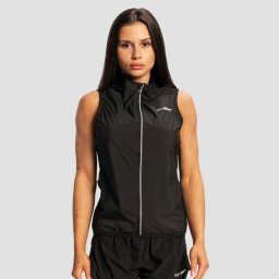 GymBeam Vestă de alergare pentru femei Pulse X Black XS
