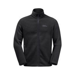 JACK WOLFSKIN Jachetă fleece funcțională 'Winterstein' gri piatră / negru