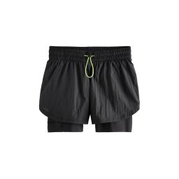 Next Pantaloni sport verde neon / negru