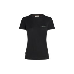 ICEBREAKER Tricou '150 TechLite' verde deschis / negru