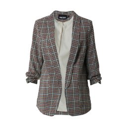 PIECES Sacou 'PCBOSS' fildeş / bleumarin / maro caramel / verde mentă