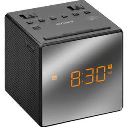 Radio cu ceas Sony ICFC1TB, Negru