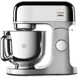 Robot de bucatarie planetar KENWOOD kMix Special Edition KMX760ACH - 0W20011397, 1000W (6 trepte si Turbo), Vas inox 5l, Set patiserie (tel 16 brate, carlig, paleta K), G9.3kg, Chrome