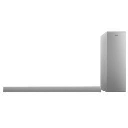 Soundbar Philips TAB6405/10, 2.1, 140W, Subwoofer Wireless, Dolby Audio, Argintiu