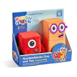Set mascote din plus Numberblocks - Unu & Doi