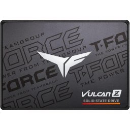 SSD Team Group VULCAN Z, Capacitate 512GB, SATA/600, Viteza de citire/scriere 540/470 MBps, 2.5", Negru-gri