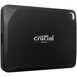SSD extern Crucial X10 Pro Portable, Capacitate 1 TB, IP 55, USB-C 3.2 Gen 2x2 (20 Gbit/s), Negru