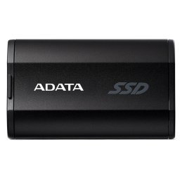 SSD extern ADATA SD810, Capacitate 500 GB, Viteze citire/scriere 2000/2000 MBps, USB-C 3.2 Gen 2x2 (20 Gbit/s), Negru