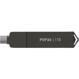 SSD Extern Patriot PVP30, Capacitate 1TB, Viteza de citire/scriere 1000/1000 MBps, USB-A, USB-C, Negru