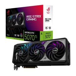 Placa video ASUS ROG Strix, GeForce RTX™ 5070 Ti OC Edition, 16GB GDDR7, 256-bit