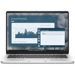 Laptop Dell Pro 14 PC14255, Procesor AMD Ryzen AI 7 350, Display 14" FHD+ 1920x1200, Memorie RAM 16GB DDR5, Capacitate de stocare 512GB SSD, Placa video integrata AMD Radeon 860M, Windows 11 Pro, Argintiu BTO602_PC14255_EMEA_WIN-05
