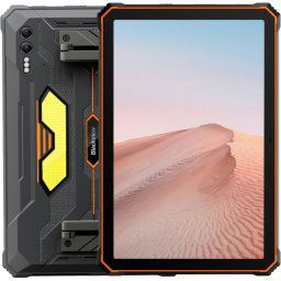 Tableta Blackview Active 10 Pro, Procesor MediaTek Dimensity 7300 Octa-Core, Ecran IPS 2K 10.95", 12GB RAM, 512GB Flash, 108MP+20MP spate + 50MP fata, 30000mAh, 5G, Dual SIM Hibrid, Android 14, Negru-Portocaliu