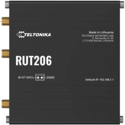 Router wireless Teltonika RUT206, Dual-Band, LTE, 4G, Negru