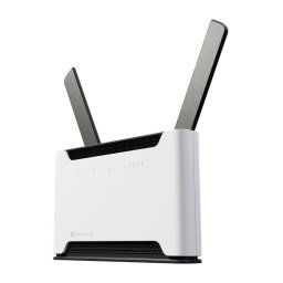 Router wireless MikroTik Gigabit Chateau, Dual-Band, WiFi 6, Alb-negru