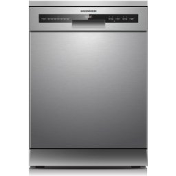 MASINA DE SPALAT VASE HEINNER HDW-FSM60714AXD++, Capacitate 14 seturi, 7 programe, Clasa D, Deep Clean, AquaStop, Deschidere automata usa, 60 cm, Argintiu