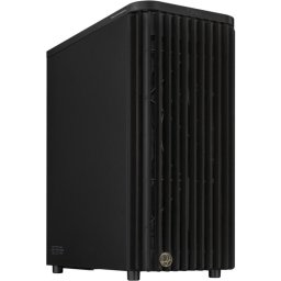 Carcasa Asus PROART PA401 WOOD EDITION METAL, ATX, 3 ventilatoare incluse, Negru
