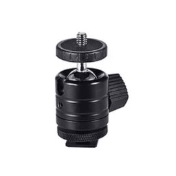 Cap tip bila Falcon Eyes MPH-2B pentru trepied cu filet 1/4 si Cold Shoe