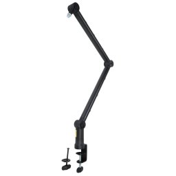 Pulse Boom-Arm suport de microfon negru cu montura pe birou MBA001