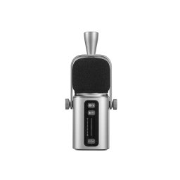 Microfon dinamic de transmisie Saramonic XLR, USB-C, 3.5mm, dinamic cardioid, Negru-Argintiu