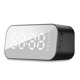 Boxa portabila M3 Bluetooth Alarm Clock Radio, Negru