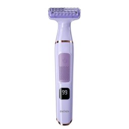 Aparat de tuns corporal ENCHA1-PP, Autonomie 60 min, Trimmer, Lavabil, Mov
