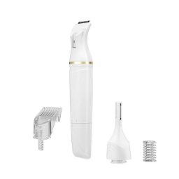 Aparat de tuns corporal ENCHMOCH-WH, Autonomie 180 min, Maner ergonomic, Timmer, Alb