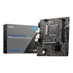MSI PRO H610M-G DDR4 plăci de bază Intel H610 LGA 1700 micro-ATX