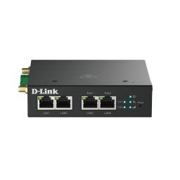MODEM D-LINK M2M 4G- 2 x 10/100 RJ45- 2 x 10/100 RJ45 PoE- 1 x SIM- carcasa zinc rezistenta la coroziune DWM-314-TPtimbru verde