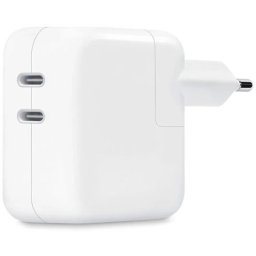 Adaptor Apple Dual Usb-C 35W MNWP3ZM/A pentru iPhone 15 Alb