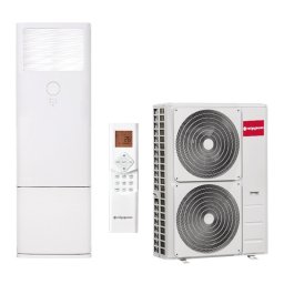 Aparat de aer conditionat coloana Nippon NFGD-48HRFN8-Q/NOE30U-48HFN8-R, 48000 BTU, 100 m², A++/A+, R-32, Alb